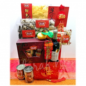 CNY39  新年禮盒 - 天龍鱈魚膠、天龍鮑魚、國際大獎紅酒  CNY39  新年禮盒 - 天龍鱈魚膠、天龍鮑魚、國際大獎紅酒